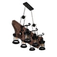 thumbnail image 1 of Lampara Colgante Vintage Iluminacion Luz Vic 6 Luces, 1 of 4
