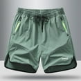 thumbnail image 2 of Womens Bermuda Shorts Sports Loose Casual Quick Drying Thin Loose High Waisted Short S-8XL, 2 of 4