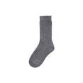 thumbnail image 2 of MeMoi Boys' Essential Ribbed Mercerized Cotton Crew Socks - Boys - Male, 2, Black, 2 of 2