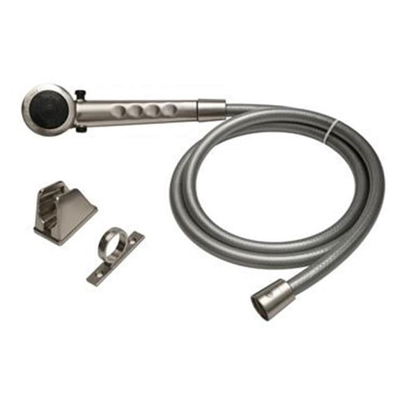 DURA FAUCET DFSA130SN Shower Head & Hose Brushed Satin Nickel Plated Faucet