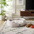 thumbnail image 2 of Sam's Pets  Missy® Round Dog Bed Beige Small, 2 of 5