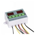 thumbnail image 3 of ZFX-ST3012 Dual Temperature Controller,Digital Thermostat, Incubator Control Microcomputer Dual Probe DC 12V 24V/AC ,Save Energy, 3 of 6