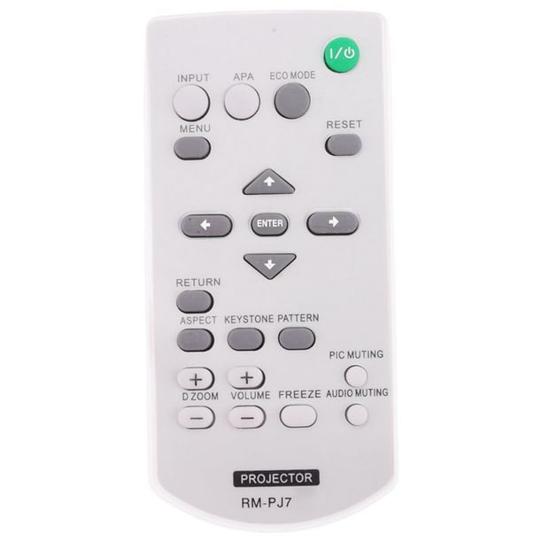 Para el Reemplazo del Control Remoto del Proyector del Interruptor InaláMbrico (-PJ7)