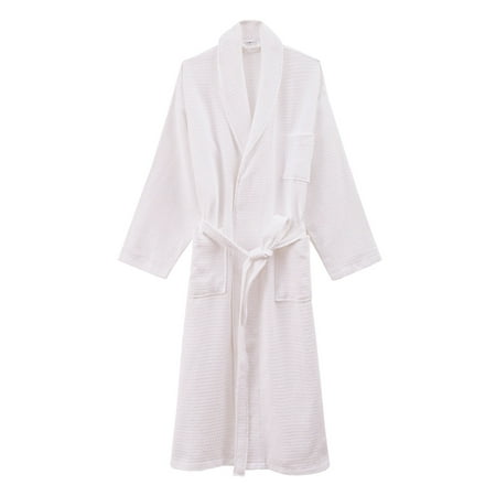 

YSEINBH Elegant Sleepwear Warm Fleece Winter PajamasDresses Long Bathrobes For Women Lightweight Soft Nightgown
