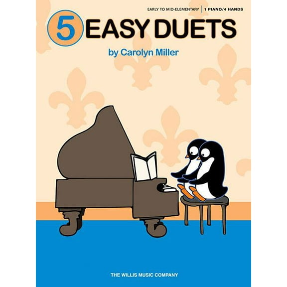 5 Easy Duets: Early to Mid-Elementary Level (Paperback)