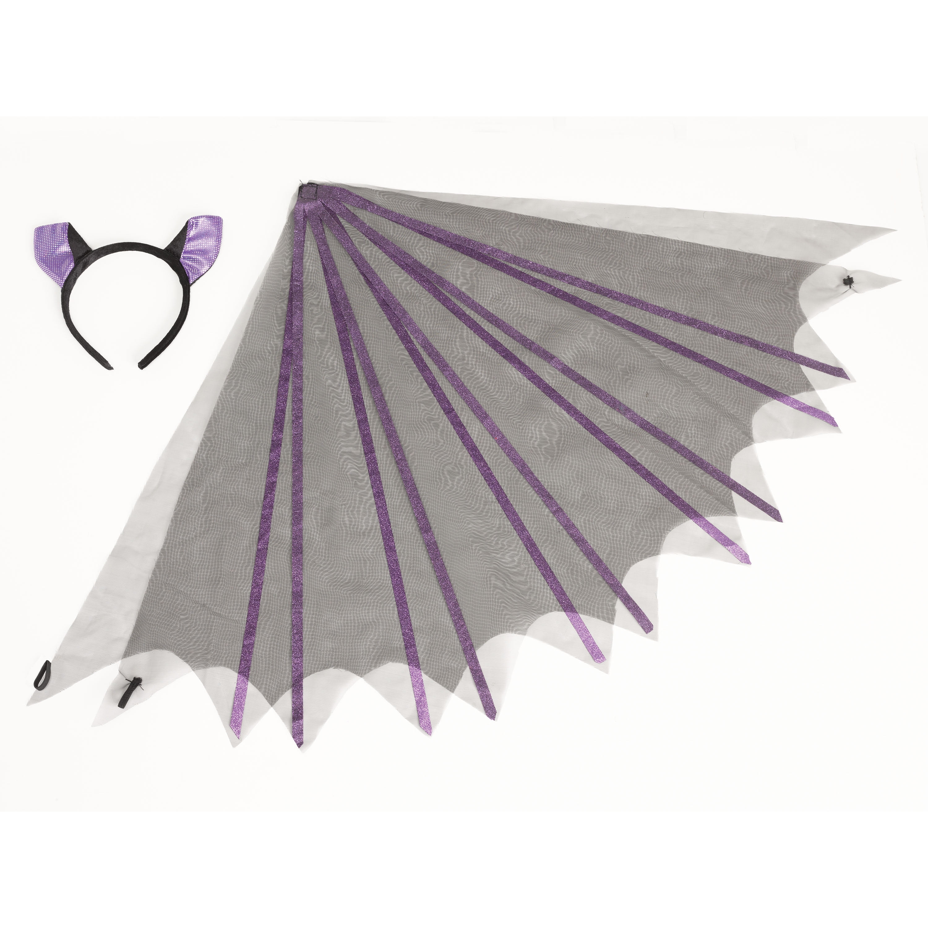 Batwing Beauty Halloween Costume for Children, Girls' Size S (6/6X), by Way to Celebrate