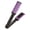 light pueple, variant on Multifunctional Hair Styling Comb for Daily Use, Straight and Dual Use Brush, Anti-Scald V-Shape Texture Comb for Smooth Salon Results, Easy Operation Hair Care Tool Black