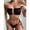 40-Black, variant on SELONE Bikini Sets for Women 2 Piece Bikini Hawaiian Hollow Out Beach Beachwear Fashion Tummy Control Swimsuits for Women Plus Size Bathing Suit for Women Bathing Suit for Women Tummy Control Black L