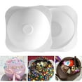 thumbnail image 4 of sunsanly Cake Mold Non-stick Heat-resistant Highly Flexible Good Toughness Easy Demoulding Semicircular Surprise Ball Pastry Mould Kitchen Gadget, 4 of 7