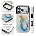 thumbnail image 3 of Colorful Mermaid Leather Wallet Case for iPhone 12 mini Wallet Case Card Holder Flip, 3 of 8