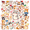 4A, variant on cartoon Hamster Theme Stickers, Waterproof Hamster Theme Sticker for Water Bottle Laptop Phone Cases Planner Skateboard Luggage Helmet Party Favor Decor, Ideal for Adults Teens Teacher Rewards
