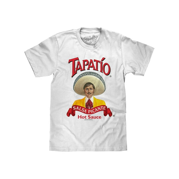 Tee Luv Men's Tapatio Salsa Picante Hot Sauce T-Shirt (L)