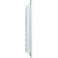 thumbnail image 3 of 09"W x 30"H Quarter Round Top Right (14"W x 35"H Frame Size): Functional, PVC Gable Vent w/ 1" x 4" Flat Trim Frame, 3 of 14