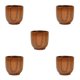 thumbnail image 1 of Billuyoard 288ml Natural Wooden Milk Beer Mug Tea Souvenir Cup Gift Beer Mug Drink Type2, 1 of 6