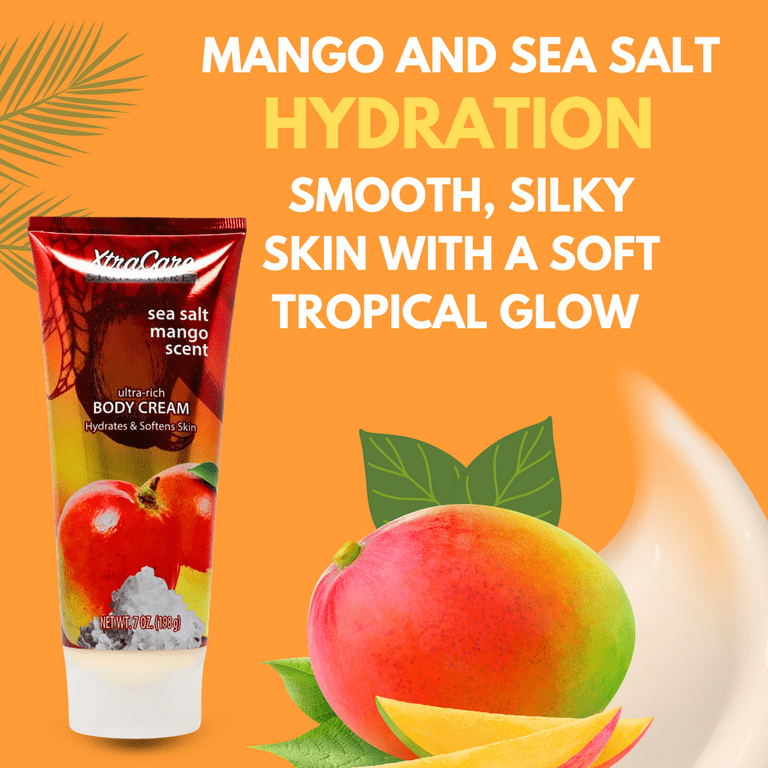 XtraCare Mango & Sea Salt Body Cream- 7 fl oz - Walmart.com