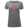 thumbnail image 2 of Women's-1863FC  Heather Gray Arsenal Color Badge Tri-Blend T-Shirt, 2 of 3