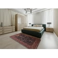 thumbnail image 5 of Ahgly Company Machine Washable Indoor Rectangle Traditional Sienna Brown Area Rugs, 8' x 10', 5 of 7