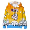 thumbnail image 3 of Sudadera con capucha del juego de dibujos animados The Battle Cats para niños, ropa de abrigo informal para niños, sudaderas para niñas kawaii, camisetas tipo pulóver, sudadera, 3 of 5