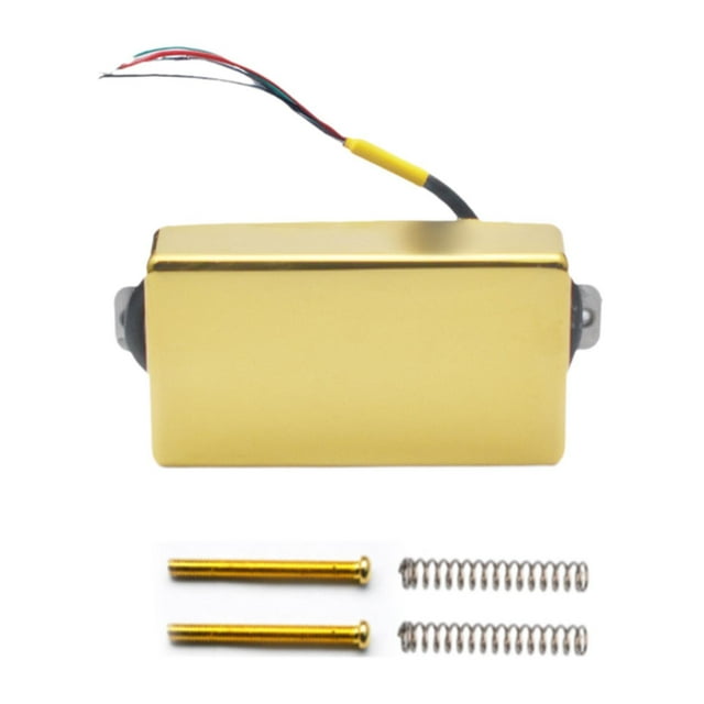 HILABEE Guitare Électrique Pickup Légère pour Guitare Électrique LP Pièces d'Instrument de Musique Pont Doré
