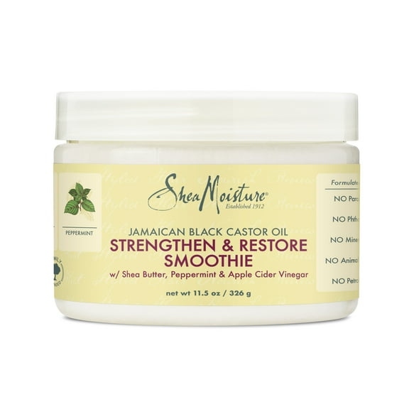 SheaMoisture Jamaican Black Castor Oil Hair Smoothie, 12 oz