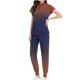 thumbnail image 1 of Conjunto Corto para las Mujeres Color Sólido Suelto Cordón Pantalones Bolsillo Y V-Cuello Blusa Uniforme de Enfermería, Poliéster para Casual, 1 of 6