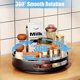 thumbnail image 2 of Rotating spice rack, 30cm turntable, rotating spice rack organizer for cabinet pantry kitchen countertop refrigerator office-, 2 of 5