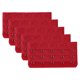 thumbnail image 1 of INSPIRAR CHIC Sujetadores de Mujer 3 x 5 Ganchos Extensor de Sujetador de Latón Ajustable 5 Pcs Cinta de Ojo Correa Roja-2 5, 1 of 5