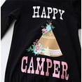 thumbnail image 3 of StylesILove Newborn Infant Toddler Baby Girl Happy Camper Long Sleeve Hoodie and Plaid Pants Casual Clothing Set 2-piece (100/18-24 Months), 3 of 4