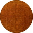 thumbnail image 1 of Ahgly Company Machine Washable Indoor Round Traditional Red Area Rugs, 4' Round, 1 of 7