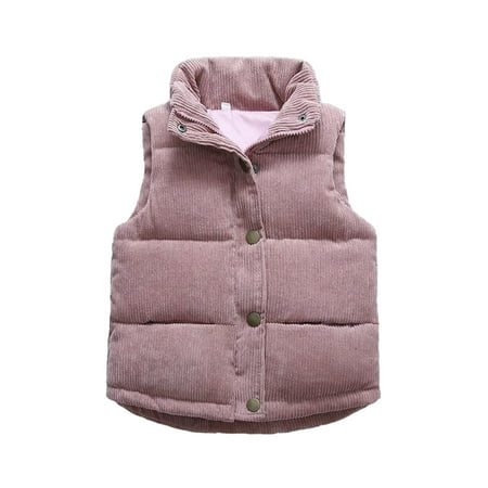 

Light Weight Winter Jacket Boys Heavy Jacket Size 7 Toddler Boys Girls Vest Fuzzy Sleeveless Coat Outerwear Pockets Fireman Coat Dress up Boys