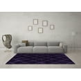 thumbnail image 3 of Ahgly Company Indoor Rectangle Abstract Purple Modern Area Rugs, 2' x 3', 3 of 4