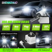D3S HID Headlight Xenon Bulbs for JEEP CHEROKEE 2014-2017 High/Low Beam 6000K White,2pcs
