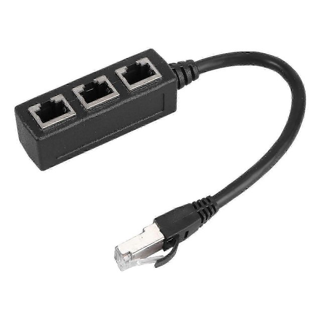 Ethernet Network Cable Splitter with Multiple Ethernet Ports for Internet Connection