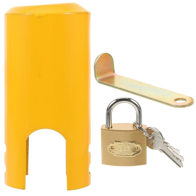 OULII Outdoor Water Spigot Lock 1Set Metal Tamper Proof for Backyards and Gardens