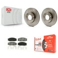 thumbnail image 1 of Transit Auto Front Disc Brake Rotors and Semi-Metallic Pads Kit for Car Kia Sedona K8S-100450, 1 of 11