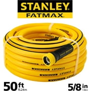 Stanley Fatmax Professional Grade Water Hose, 50 x 5/8, Yellow 500 PSI