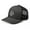 Charcoal/ Black, variant on Retro Las Vegas Trucker Hat Mesh LVN Cross Trucker Cap (Charcoal/ Black)