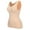 1 Pack: Beige, variant on QRIC Women Body Shaper Cami with Built in Bra Shapewear Tank Top Tummy Control Camisole Slimming Compression Undershirt