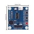 thumbnail image 1 of JIAHAOO 2 Sets Audio Record Module Isd1820 Dc Power Supply Loop Trigger Function For Household Electronic Gadget Voice Output Component, 1 of 8