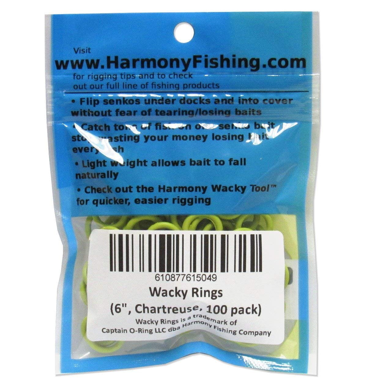 Sink-O-Ring Wacky Rig Kit O Ring NO Tool Needed Use Senko Worms Fishing  Hooks O-Rings Easy to Rig Saves Time and Money (1/4, 3/8 OR 5/8 White)