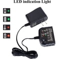 thumbnail image 6 of NOGIS 20V Lithium Battery Charger Compatible with Black & Decker 16V 20V MAX Li-ion Battery LB20 LBX20 LBXR20 LBXR2020-OPE LBXR2520 LBX4020 LB2X4020 LBXR16 BL1514, 6 of 7
