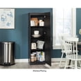 thumbnail image 3 of Sauder Miscellaneous Storage Engineered Wood Cabinet in Raven Oak, 3 of 10