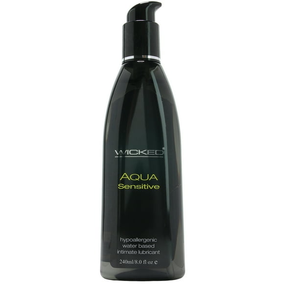 Aqua Sensitive Lubricant 8oz/240ml in Hypoallergenic