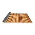 thumbnail image 2 of Ahgly Company Indoor Rectangle Abstract Orange Modern Area Rugs, 8' x 10', 2 of 4