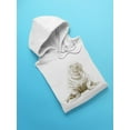 thumbnail image 3 of Walrus Pencil Drawing Hoodie Men -Image by Shutterstock, Male Large, 3 of 4