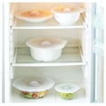 thumbnail image 3 of Silicone Lids,Reusable Heat Resistant Suction Lids,Food Suction Lids,Silicone Suction Lids For Cups,Bowls,Plates,Pots,Pans,Stove Top,Oven 20CM, 3 of 8