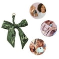 thumbnail image 3 of Unique Bargains 1 Pc Trendy Little Bow Handbag Charm Bag Accessories Brown Green, 3 of 5