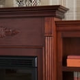 thumbnail image 4 of Holly & Martin Fredricksburg Electric Fireplace w/ Bookcases-Ivory, 4 of 4