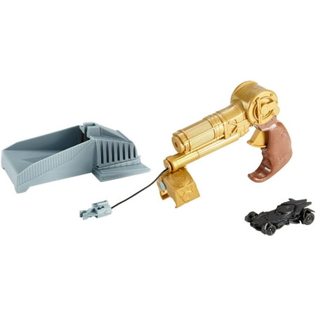 Batman Track - Hot Wheels DC Universe Batman Zipline Launcher Track Set