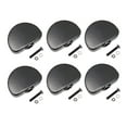 thumbnail image 2 of Metal Alloy Universal Peg Caps Machine Head Semicircle Buttons Replacement (Pack of 6), 2 of 10